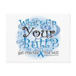 Colon Cancer What's Up Your Butt? Postcard