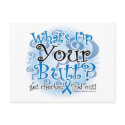 Colon Cancer What's Up Your Butt? postcards