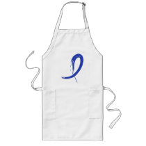 Colon Cancer's Blue Ribbon A4 Apron