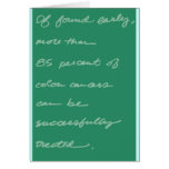 Colon Fact Card