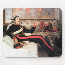 Colonel Frederick Gustavus Burnaby by James Tissot Mousepad