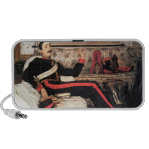 Colonel Frederick Gustavus Burnaby by James Tissot iPod Speakers