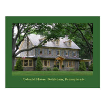 Colonial House Post Card