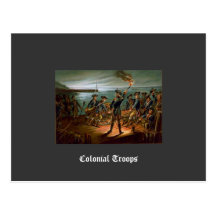 Colonial Troops Postcards