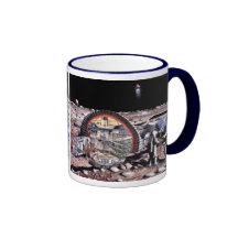 Colonization of the Moon Coffee Mugs