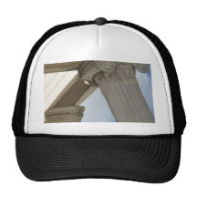 Colonnes architecturales du grec ancien casquettes de camionneur