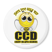Colony Collapse Disorder Fridge Magnets
