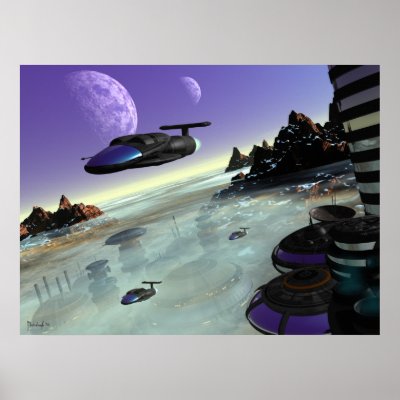 Colony - Sci-Fi poster by eonworks