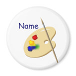 Color Artist Palette Magnet