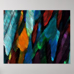 Color Hugs ~ Print Poster Abstract Modern Digital