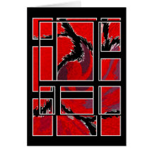 COLOR ILLUSION  #11/C GREETING CARD