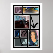 COLOR ILLUSION #14/P POSTER