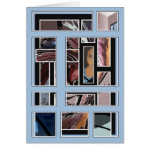 COLOR ILLUSION  #15/C GREETING CARD