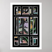 COLOR ILLUSION #18/P POSTERS