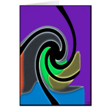COLOR ILLUSION  #27/C GREETING CARDS