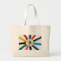 COLOR ME HAPPY CANVAS BAGS