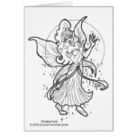 COLOR MY ART "Strutting Fairy" Card