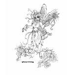 COLOR My Art T-Shirt! "Garden Fairy"!