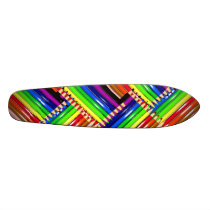 color pencil skateboard deck