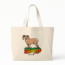 Colorado Bighorn Tote Bag