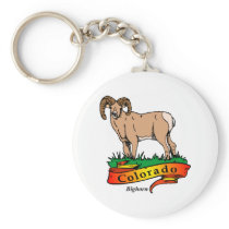 Colorado Bighorn Key Chains
