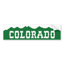 COLORADO Bumper Sticker