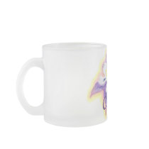 Colorado Columbine frosted coffee mug