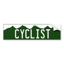 Colorado Cyclist Bumper Stickers