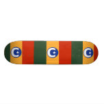 Colorado Do Oeste, Brazil flag Skate Board