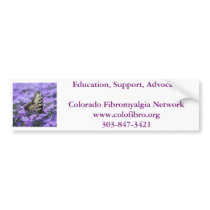 Colorado Fibromyalgia Network Bumper Stickers