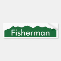 colorado Fisherman Bumper Sticker