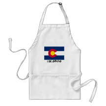 Colorado Flag Aprons