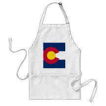 Colorado Flag Aprons