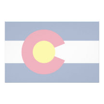 Colorado Flag Custom Stationery