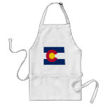 Colorado Flag Map Aprons