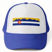 Colorado Flag Mountain Range Hat