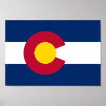 Colorado Flag Print