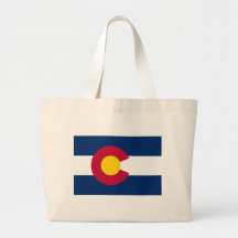 Colorado Flag Tote Bag