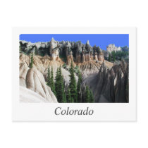 colorado hoodoos post cards
