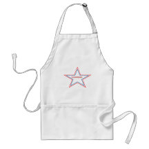 Colorado in a star. apron