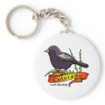 Colorado Lark Bunting Key Chain
