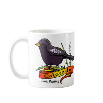 Colorado Lark Bunting Mug
