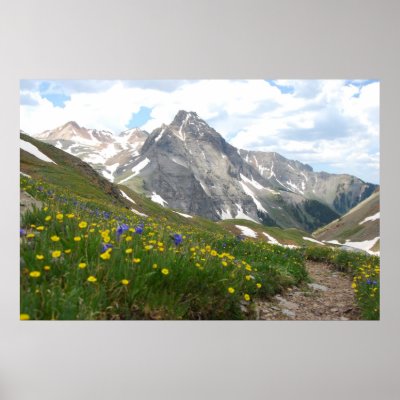 Colorado Mountains Print by n80shutterbug