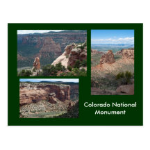 Colorado National Monument Postcard