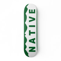 Colorado Native Mountains Skateboard Deck