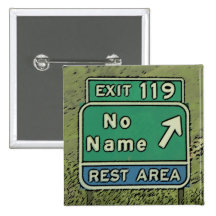 Colorado No Name exit artistic button