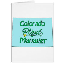 Colorado Plant Manager Cards