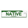 colorado plate new - NATIVE Bumper Stickers