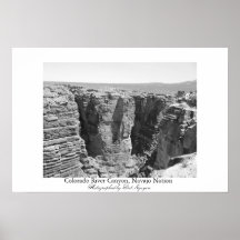 Colorado River Canyon, Navajo Nation Poster