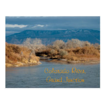 Colorado River,Grand Junction Postcard